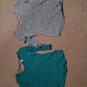 4 for $20.  2 lightweight sweaters
